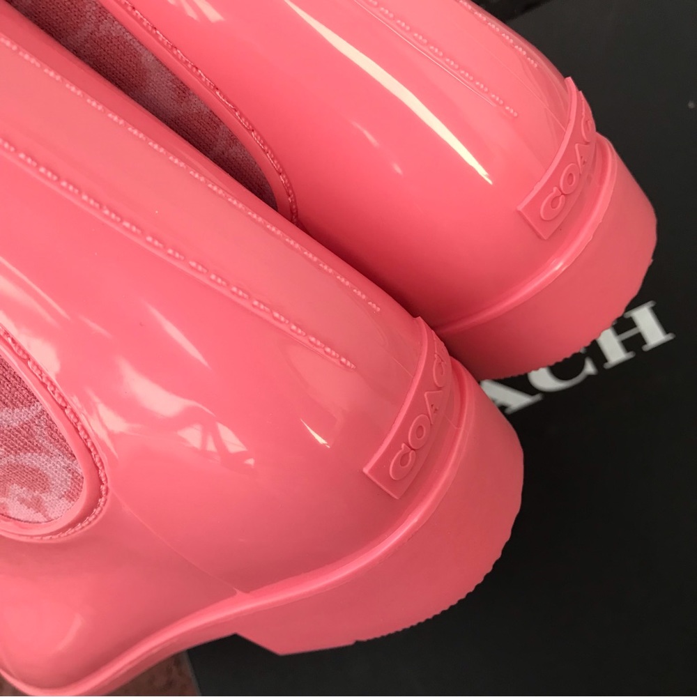 🥰 Coach Rain Bootie taffy - Picture 7 of 11